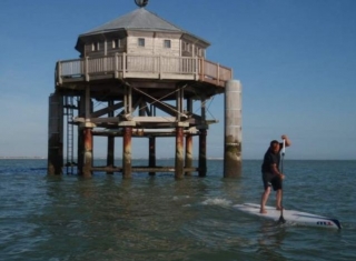  Hacia las cabañas elevadas